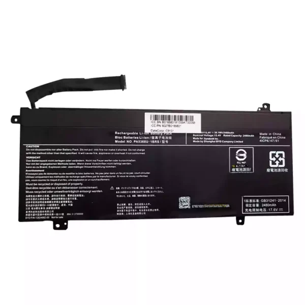 Baterai Laptop Original TOSHIBA PA5368U-1BRS