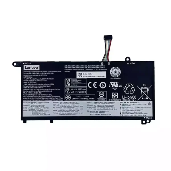 Baterai Laptop Original LENOVO L19C3PDA L19L3PDA L19D3PDA L19M3PDA