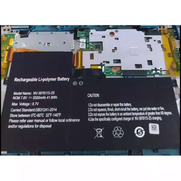 Baterai Laptop Original NV-3978115-2S