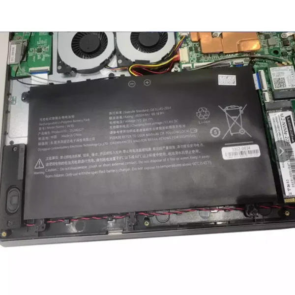 Baterai Laptop Original W15 B15 20200327