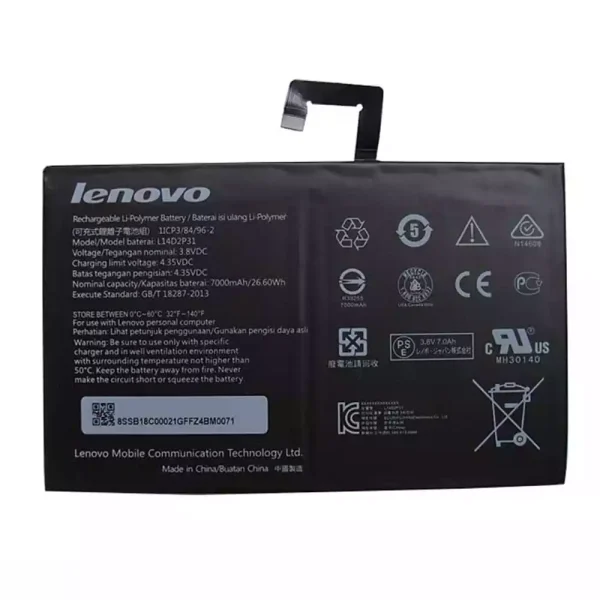 Baterai Tablet Original LENOVO Tab 2 A10-70,A10-70F,A10-70L