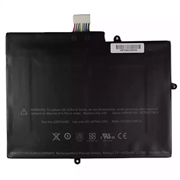 Baterai Tablet Original HP 649649-001,649650-001