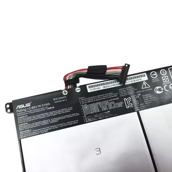 Baterai Tablet Original ASUS Chromebook Flip C100PA - Image 3