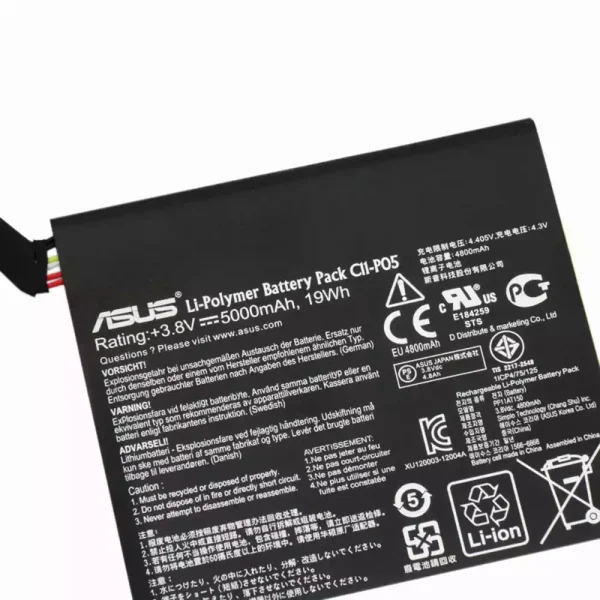 Baterai Tablet Original ASUS C11-P05 - Image 3