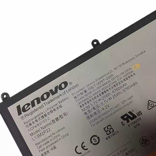 Baterai Tablet Original LENOVO Miix 2 10 - Image 3