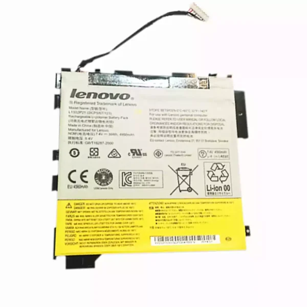 Baterai Tablet Original LENOVO L13S2P21