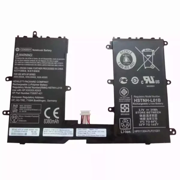 Baterai Tablet Original HP 733057-421,740479-001