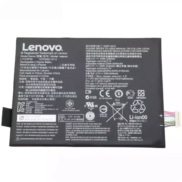 Baterai Tablet Original LENOVO L11C2P32