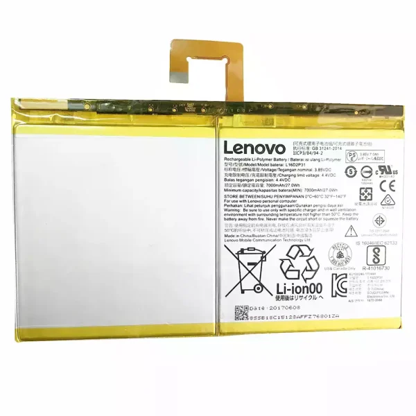 Baterai Tablet Original LENOVO TAB4 PLUS,TB-X704F