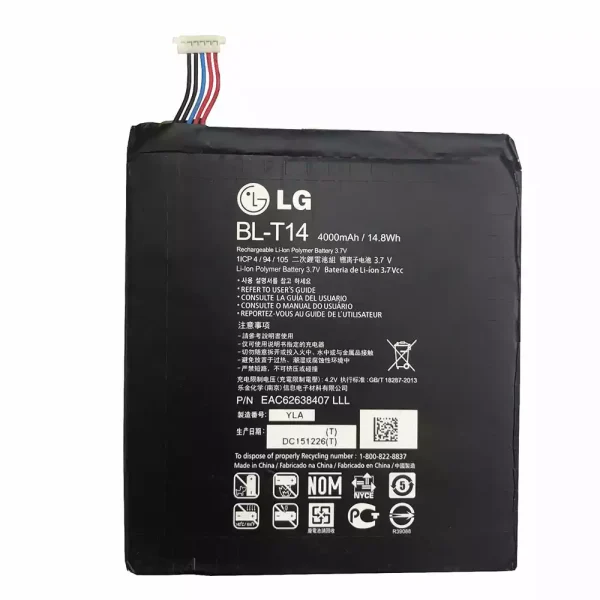 Baterai Tablet Original LG BL-T14,G Pad 8.0 V490