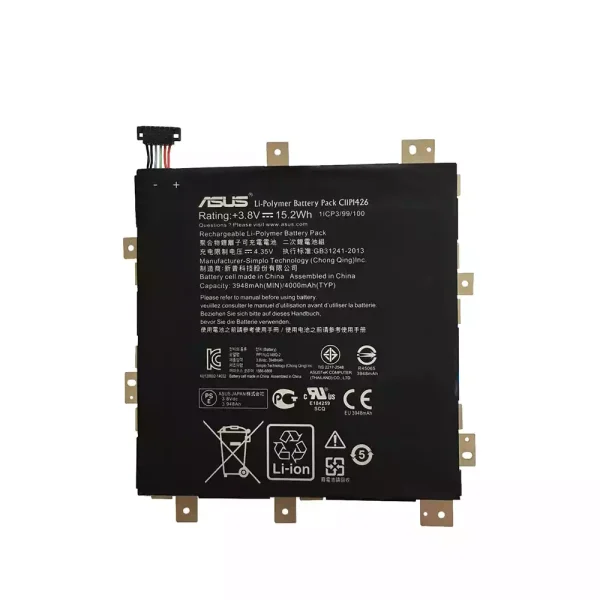 Baterai Tablet Original ASUS C11P1426