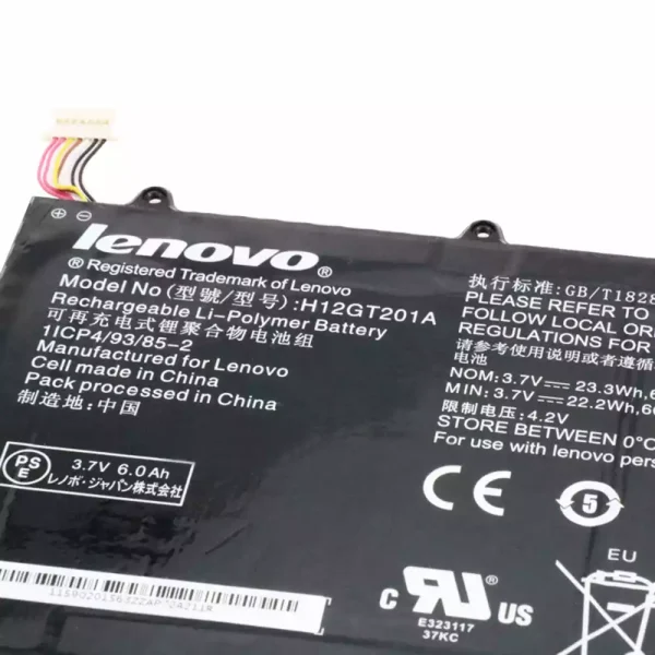 Baterai Tablet Original LENOVO H12GT201A - Image 3