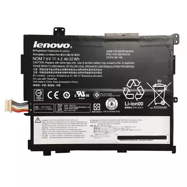 Baterai Tablet Original LENOVO THINKPAD 10 2nd