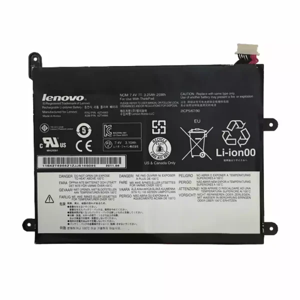 Baterai Tablet Original LENOVO 42T4965,42T4966