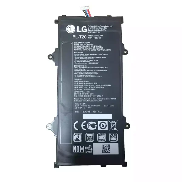 Baterai Tablet Original LG BL-T20,V520 V521