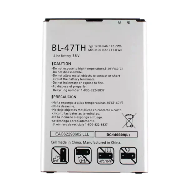 Baterai Original BL-47TH for LG Optimus G PRO 2,F350,F350K,F350S,F350L,D837,D838,VS880