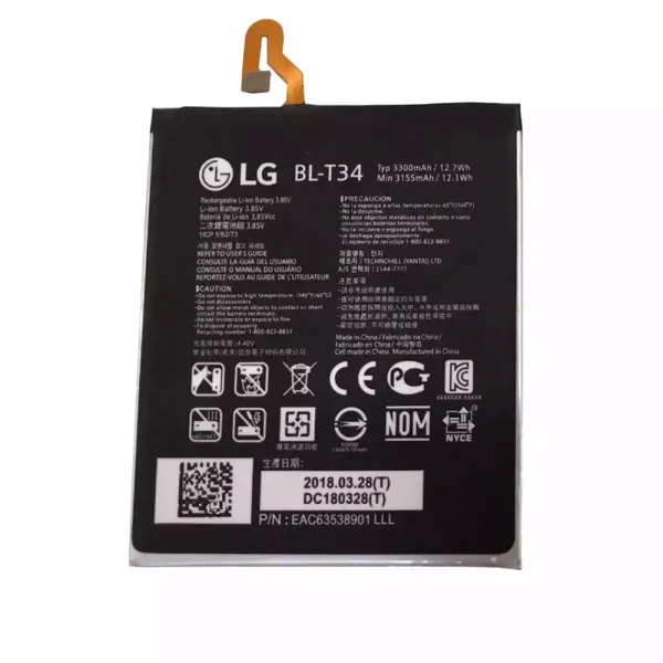 Baterai Original BL-T34 for LG V30,H930