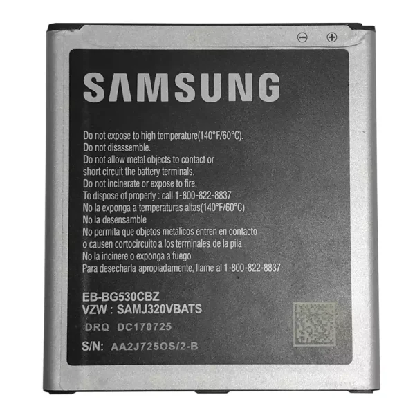 Baterai Original EB-BG530CBU EB-BG530CBZ for SAMSUNG Galaxy Grand Prime SM-G530