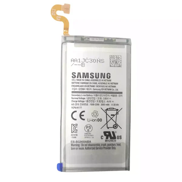 Baterai Original EB-BG960ABA,EB-BG960ABE for Samsung Galaxy S9