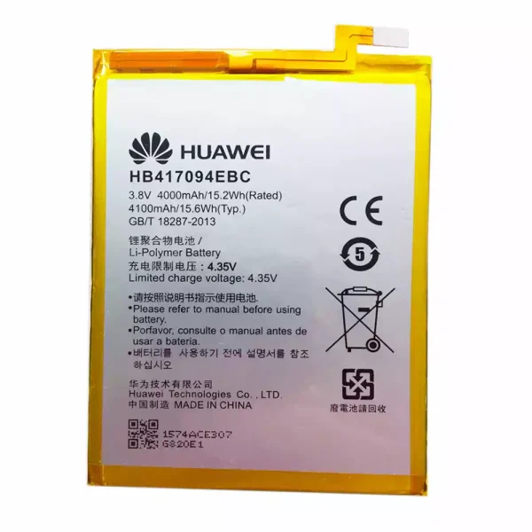 Baterai Original HB417094EBC for Huawei Mate 7