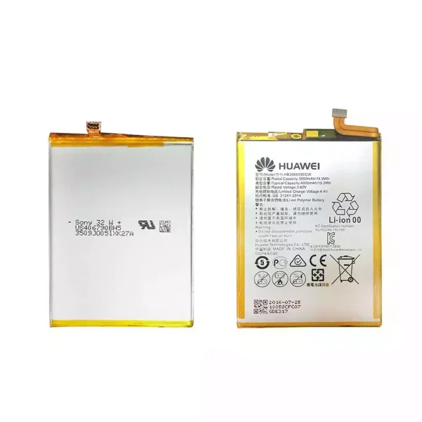 Baterai Original HB396693ECW for Huawei Mate 8 - Image 2