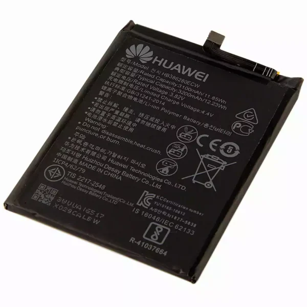 Baterai Original HB386280ECW for Huawei P10,Honor 9 - Image 2