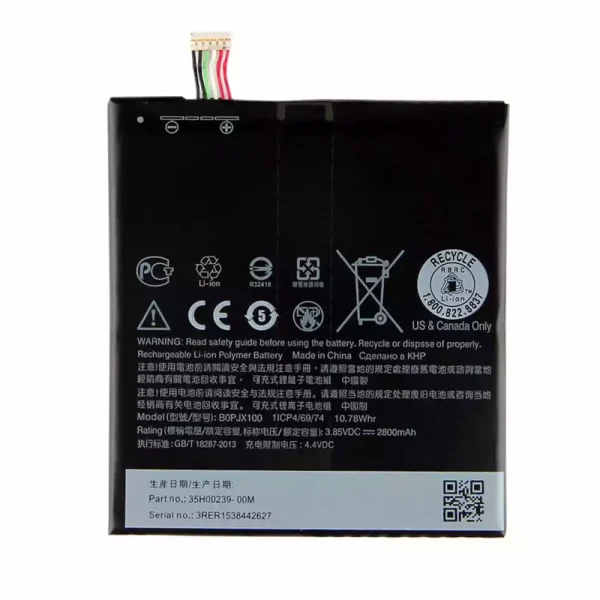 Baterai Original BOPJX100 for HTC Desire 728