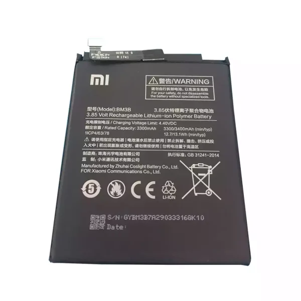 Baterai Original BM3B for Xiaomi Mi Mix 2,Mi Mix 2S