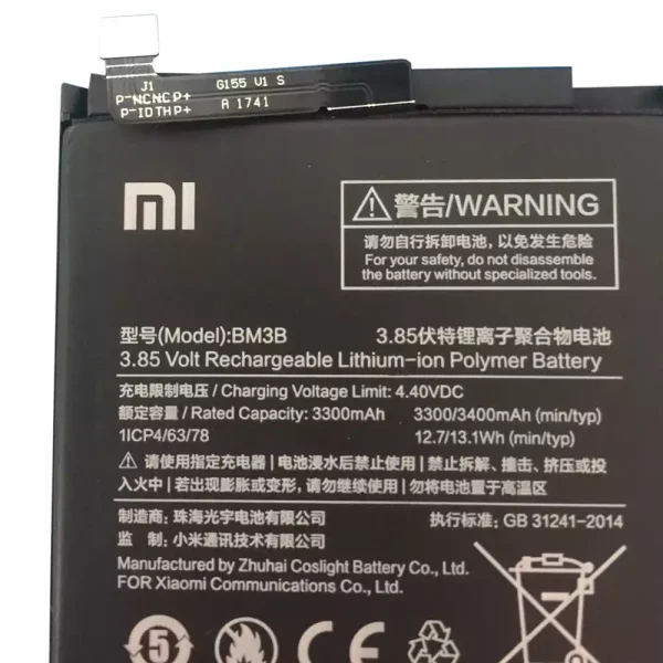 Baterai Original BM3B for Xiaomi Mi Mix 2,Mi Mix 2S - Image 3