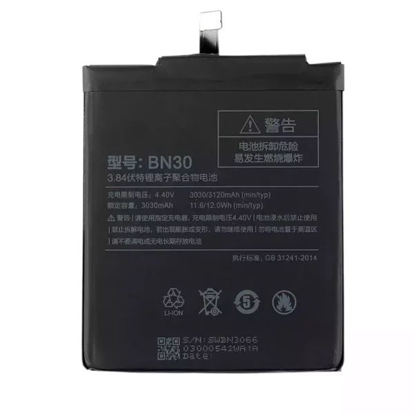 Baterai Original BN30 for Xiaomi Redmi 4A