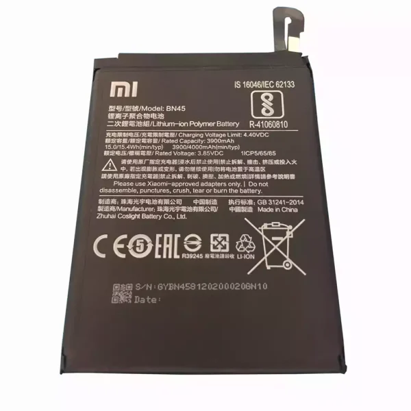 Baterai Original BN45 for Xiaomi Redmi Note 5