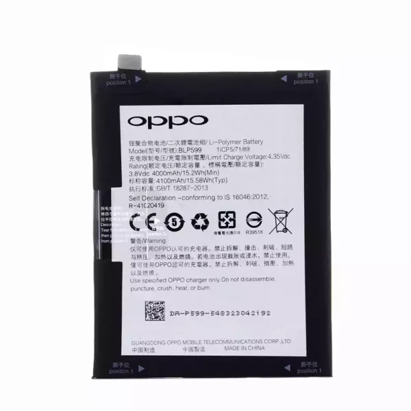 Baterai Original BLP599 for OPPO R7 Plus,R7S Plus