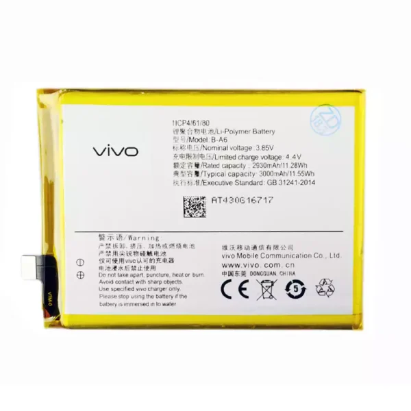 Baterai Original B-A6 for VIVO X7