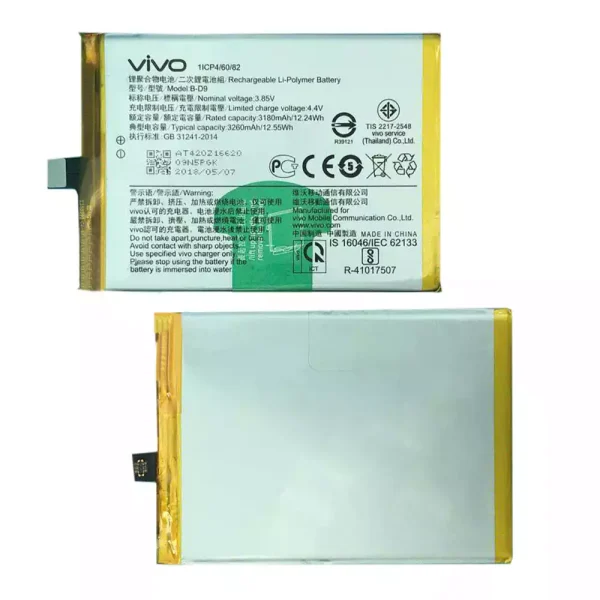 Baterai Original B-D9 for VIVO Z1,Y85