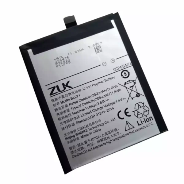 Baterai Original BL271 for LENOVO ZUK Edge