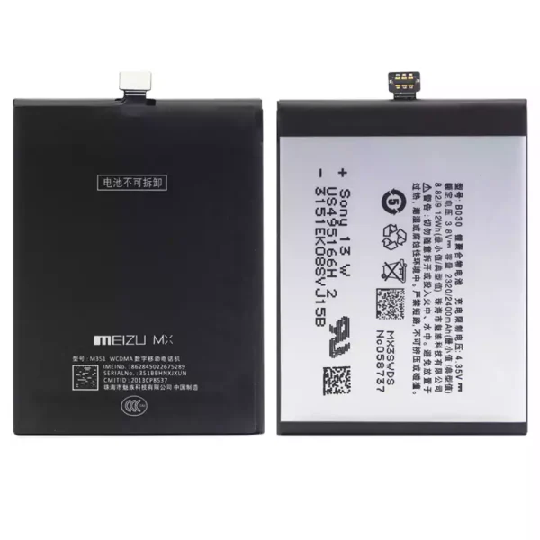 Baterai Original B030 for MEIZU MX3