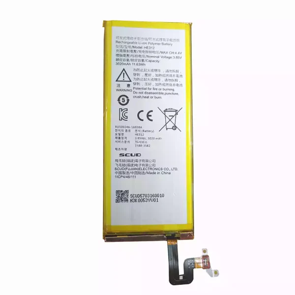 Baterai Original HE312 for Sharp Z3,LG L900s