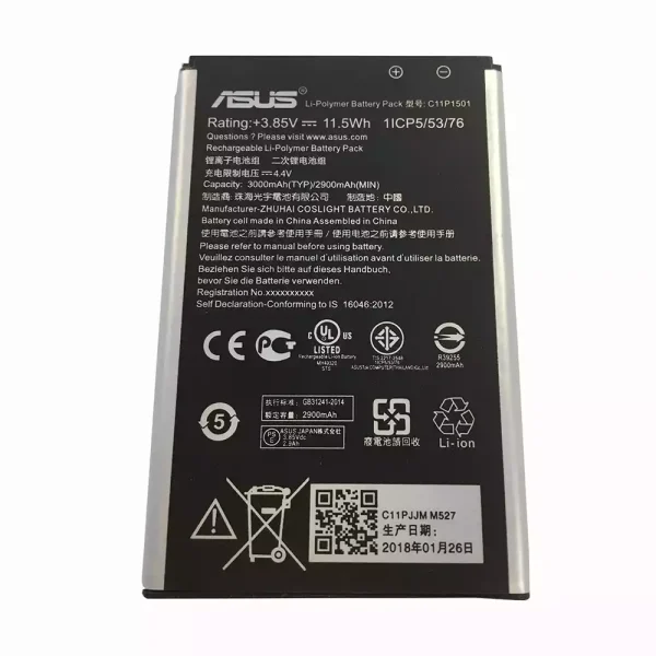 Baterai Original C11P1501 for ASUS ZenFone 2 Laser