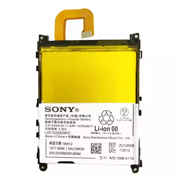 Baterai Original LIS1525ERPC for SONY Xperia Z1