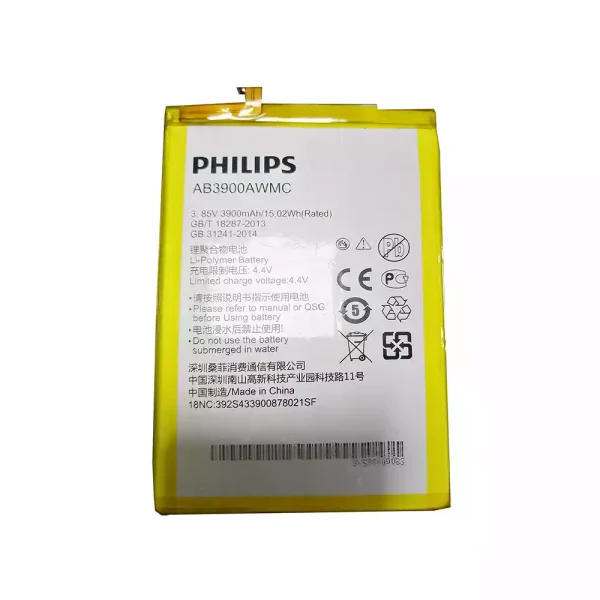 Baterai Original AB3900AWMC for PHILIPS X818