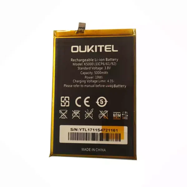 Baterai Original for OUKITEL K5000