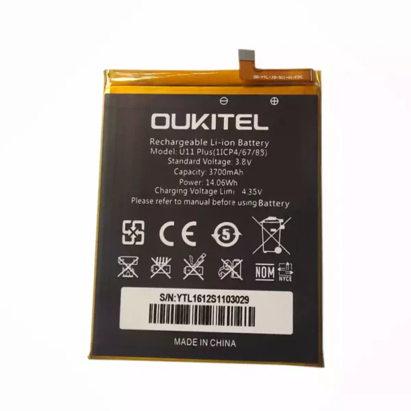 Baterai Original for OUKITEL U11 plus