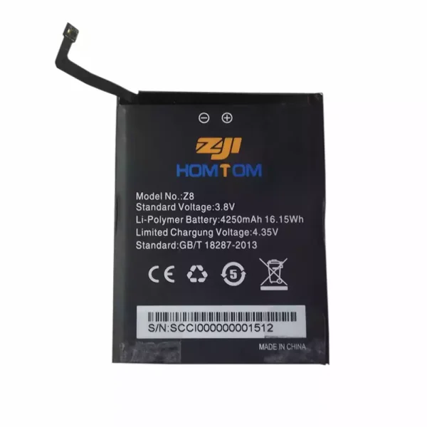 Baterai Original for HOMTOM ZOJI Z8