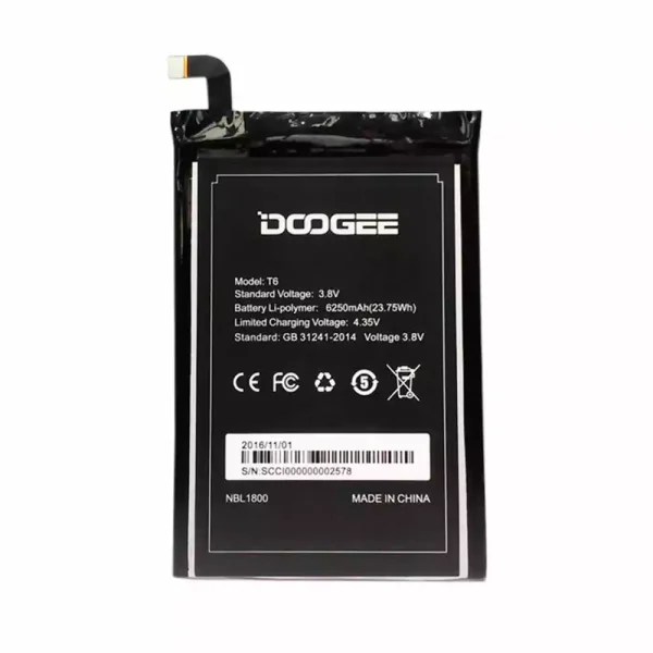 Baterai Original for DOOGEE T6