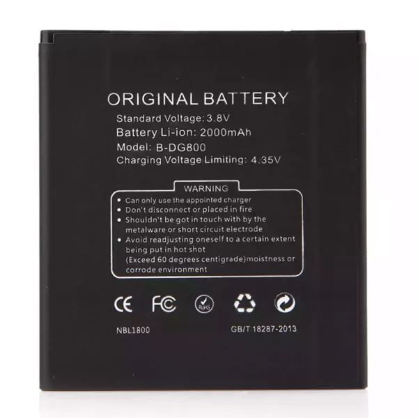 Baterai Original for DOOGEE B-DG800