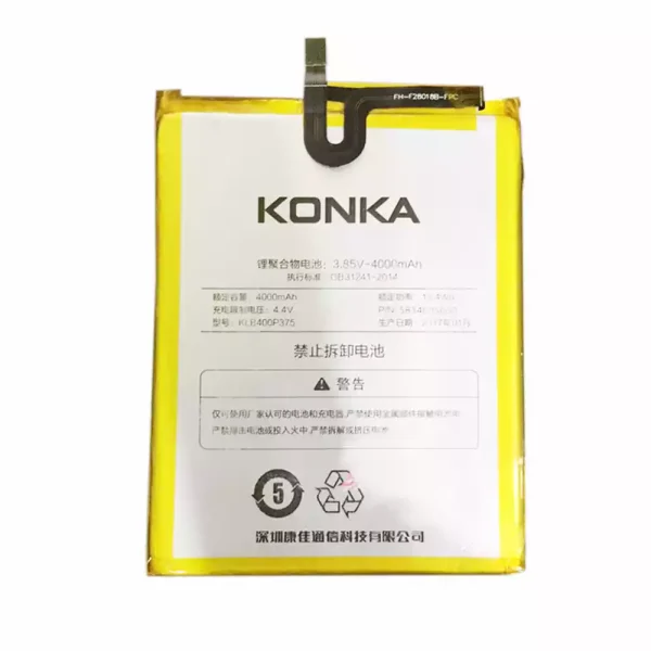 Baterai Original KLB400P375 for KONKA E2