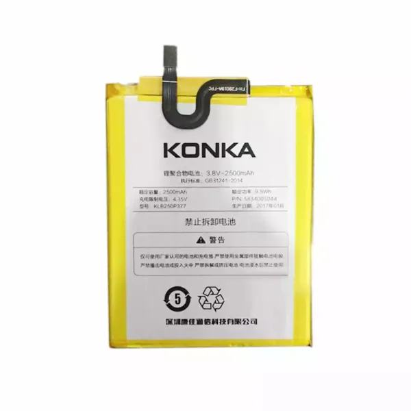 Baterai Original KLB250P377 for KONKA S3