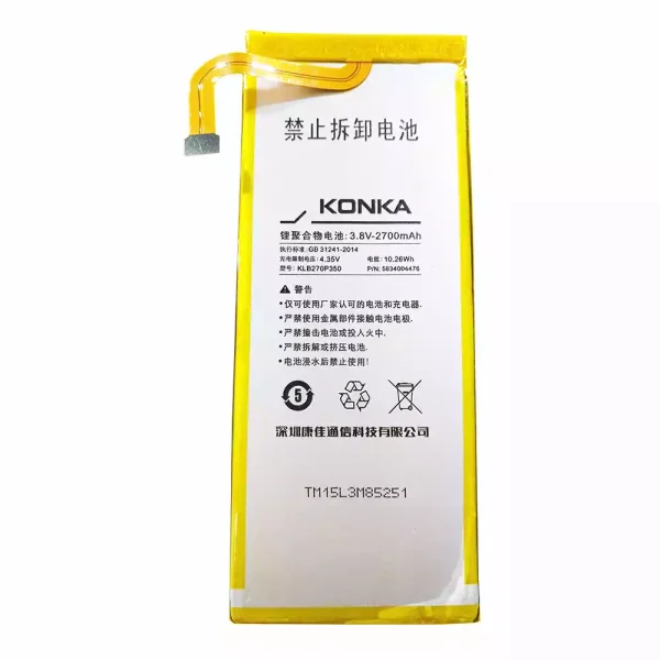 Baterai Original KLB270P350 for KONKA R2