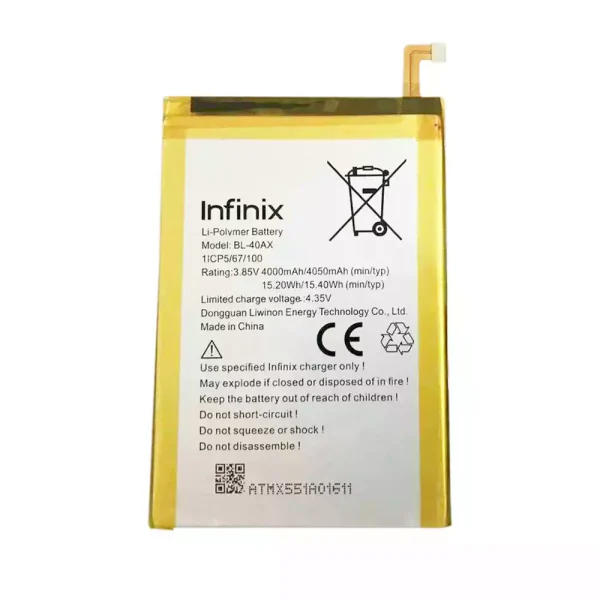 Baterai Original for Infinix BL-40AX