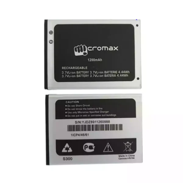 Baterai Original for Micromax S300